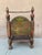 Traditional tribal chair of the Swat Valley, Northern Pakistan, 19th century. A chair with a low seat id very typical...