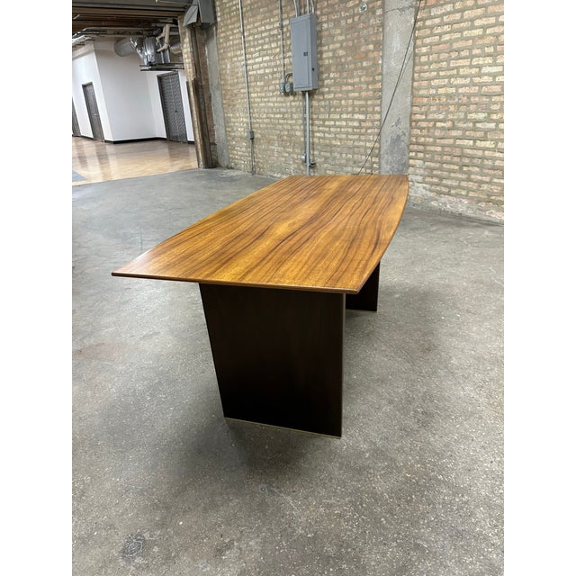 Mid-Century Modern Rare Edward Wormley for Dunbar Desk, Model 5472 For Sale - Image 3 of 9