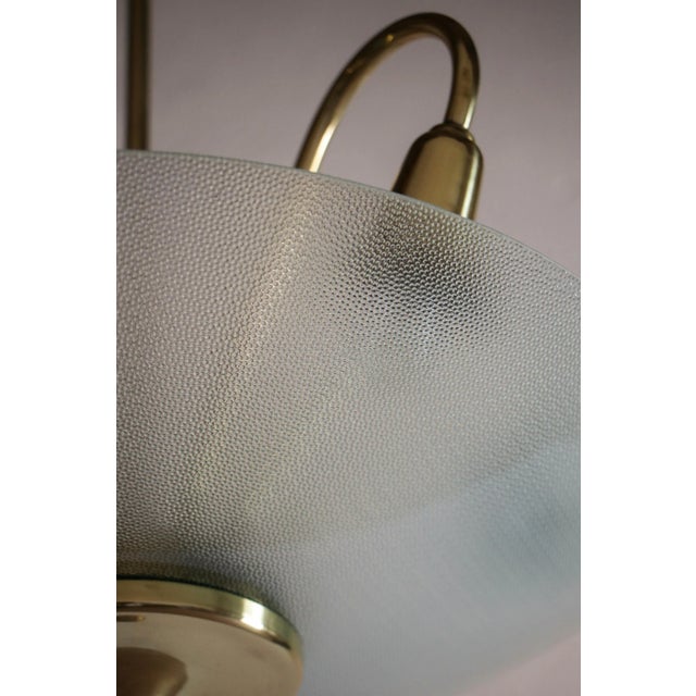 Italian Disc Ceiling Lamp Attributed to Pietro Chiesa, 1950s For Sale - Image 9 of 18