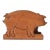 Vintage Wooden Pig Napkin or Letter Holder For Sale