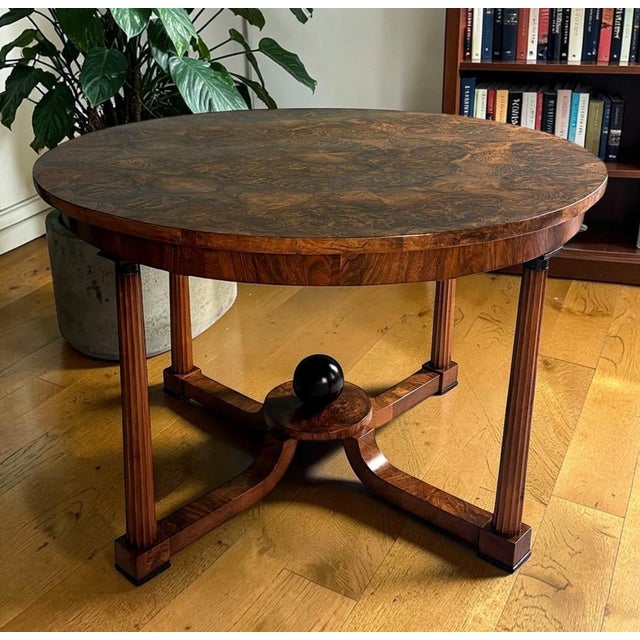 Late 19th Century Biedermeier Style Large Italian Round Table For Sale - Image 17 of 18