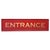 Gold Long Entrance Sign, 1960s For Sale - Image 8 of 8