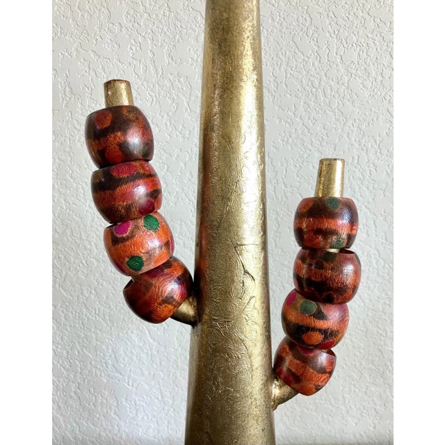 Late 20th-Century Colorfully Chic Wooden Napkin Rings - Set of 8 For Sale - Image 9 of 13