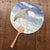 Mid-Century Modern Japanese Seabird in Flight Takashimaya Fan by Gendō, 1960s For Sale - Image 3 of 11