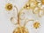 Gold Gilt Brass Flower Wall Lights with Crystals from Palwa, Germany, 1970s, Set of 2 For Sale - Image 8 of 15