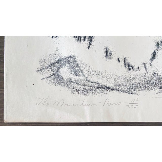 Stanley Lewis, "The Mountain Pass" from Wanderers Illustrations 112/225, 1964 For Sale - Image 4 of 8
