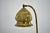 Vintage Vienna Secession style Table Lamp in Brass & Glass, Austria, 1930s For Sale - Image 3 of 18