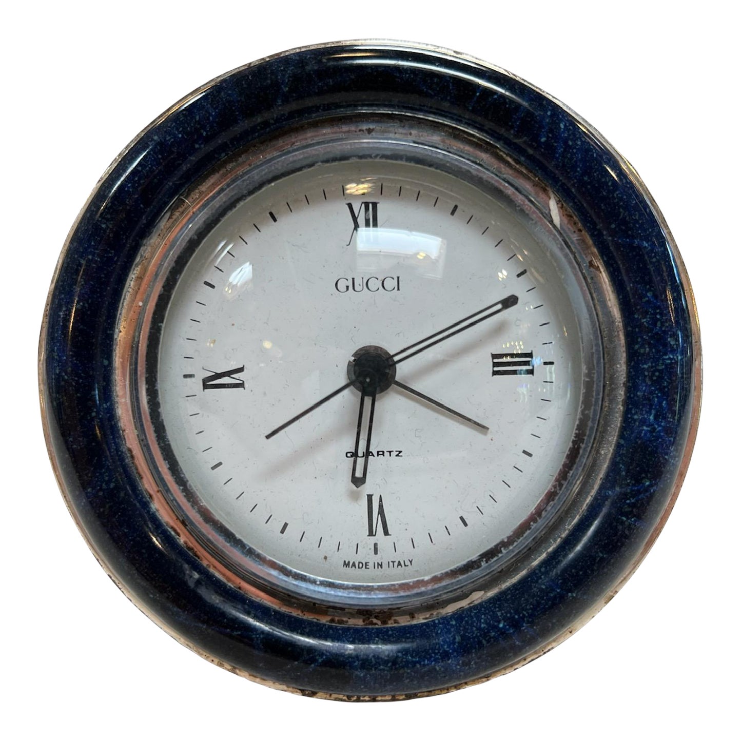 Vintage Gucci Desk Clock 1980s Chairish