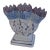 Late 20th Century ​Miniature Hand-Painted Portuguese Faience Tulipiere With Rooster Motif For Sale