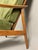 Vintage Scandinavian Lounge Chair in Green Upholstery and Beech Wood, 1960s For Sale - Image 11 of 17