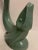 Green Vintage Haeger Aqua Green Ceramic Flying Fish Statue For Sale - Image 8 of 13