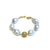 Baroque Bochic “Capri” Vintage Natural Multi Fancy Color Gems & PearlBracelet Set In 18K For Sale - Image 3 of 7