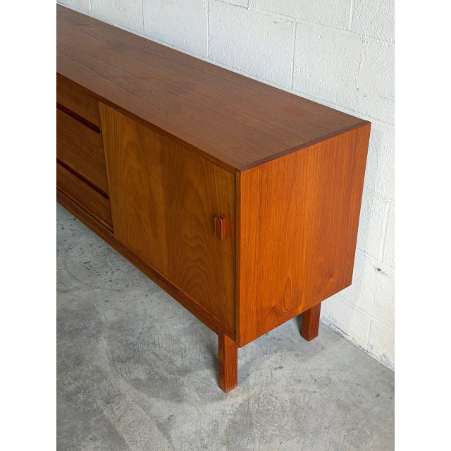 Vintage Troeds Bjärnum Swedish Teak Sideboard Credenza Mid Century Modern Cabinet For Sale - Image 10 of 11