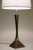 Laurel Lighting Inc. 1970s Laurel Mid Century Modern Pyramid Brass Wood Table Lamp Montagna Grillo Tonello Italy High Society For Sale - Image 4 of 12