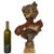 1920s Emmanuel Villanis Bronze Sculpture Bust of Thais For Sale - Image 5 of 17
