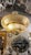 This listing features a beautiful large Murano Glass Chandelier, with cascading feather-like yellow tinted glass...