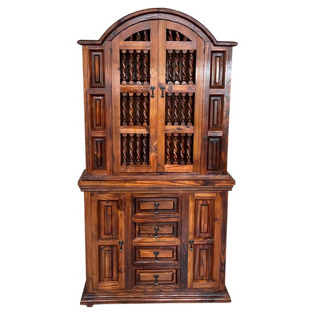 20th Century Cupboard or Cabinet, Pine, Spain, Restored For Sale - Image 15 of 18