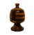 Vintage Hand Turned Treenware Inlaid Wooden Apothecary Style Lidded Vessel. For Sale - Image 4 of 8