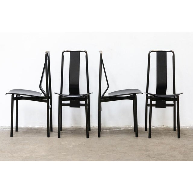 Irma Chairs by Achille Castiglioni for Zanotta, Italy, 1979, Set of 4 For Sale - Image 16 of 16