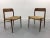 Wood Set of Danish Teak No. 75 Chairs by Niels Møller for J. L. Møllers For Sale - Image 7 of 16