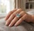 Metal Natural Blue Topaz 5.70cts & Diamond 0.20cts Ring in 18k Gold For Sale - Image 7 of 8