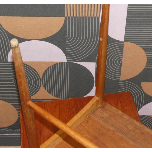 Scandinavian Teak Nesting Tables by Bertil Fridhagen for Bodafors, 1960s, Set of 3 For Sale - Image 14 of 18