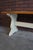 Ethan Allen Ethan Allen Antique Pine Trestle Bench For Sale - Image 4 of 4