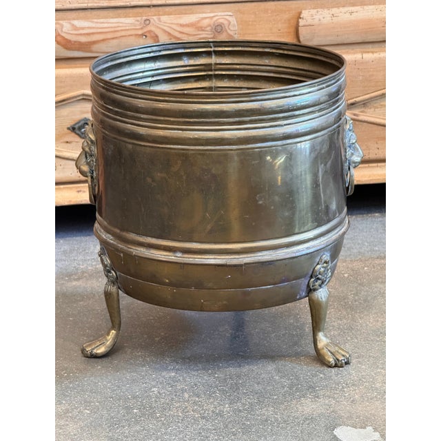 1920s 1920s Brass Coal Hod For Sale - Image 5 of 6