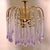Murano Glass Drop Waterfall Chandelier, 1970s For Sale - Image 3 of 12