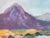 Mid 20th C. Original Artisan Pastel on Paper - Patagonia From the Valley For Sale - Image 4 of 10