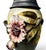 This piece is an authentic French Barbotine Majolica vase, produced around the 1880s during the Late 19th Century. The...