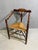 Antique Rush-Seated Corner Chair, 1890s For Sale - Image 5 of 7