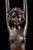 Art Deco Bronzed Spelter Nude Woman Stranding Ashtray | Signed For Sale - Image 9 of 12