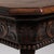 19th Century France Deep Walnut Brown Carved Barley-Twist Pedestal Side Table For Sale - Image 10 of 11