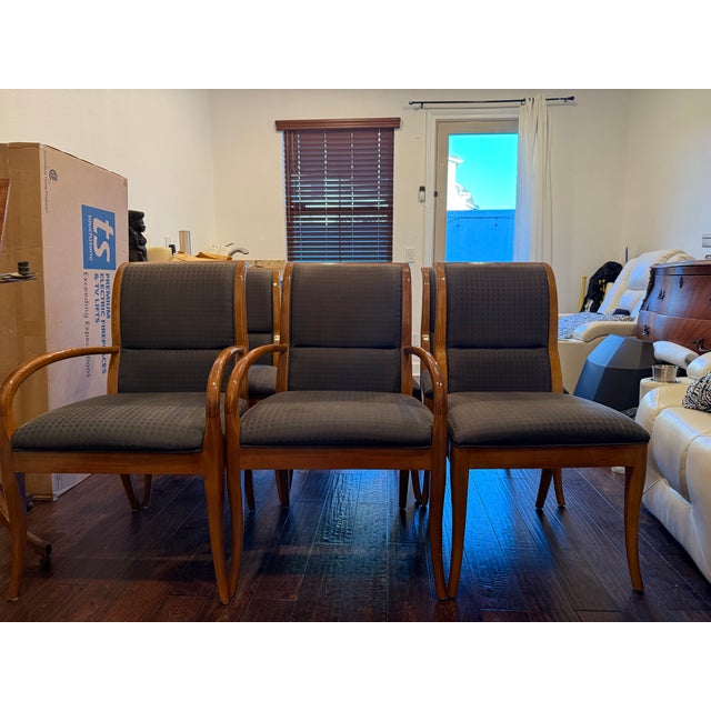 1990s Henredon Dining Chairs - Set of 6 For Sale - Image 14 of 15