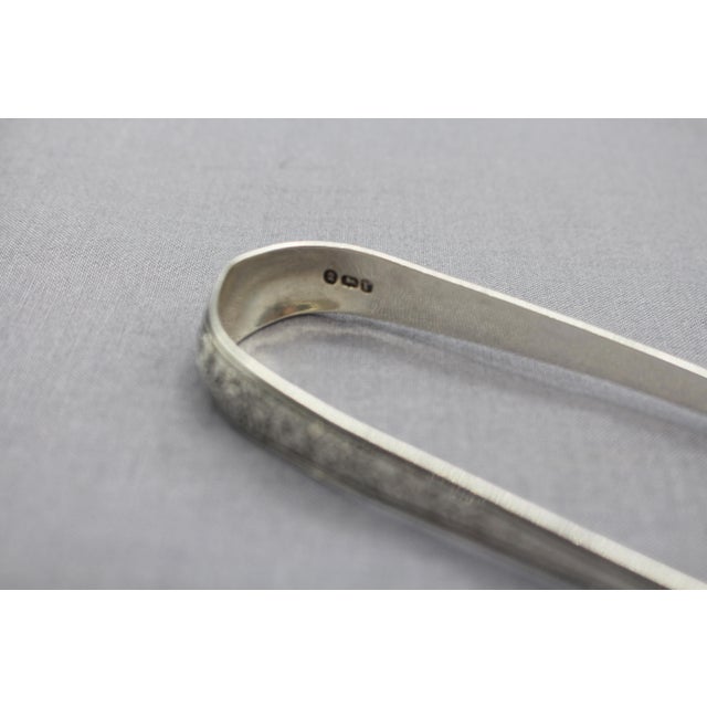 1792 English Sterling Silver George III Period Sugar Tongs For Sale In Raleigh - Image 6 of 6