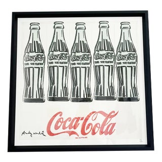 Andy Warhol, Coca-Cola, Lithograph, 2000s, Framed For Sale