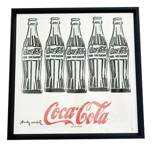 Andy Warhol, Coca-Cola, Lithograph, 2000s, Framed