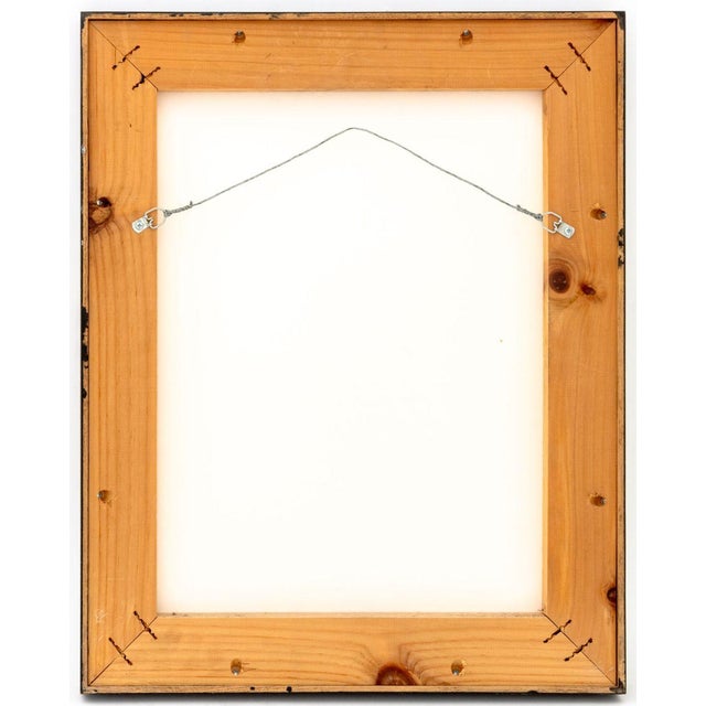 Robert Dandarov Snake Tongue Mixed Media, 1985 For Sale - Image 4 of 4