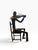 Vintage Mid-Century Metal Brass Seated Violinist Sculpture For Sale - Image 9 of 12