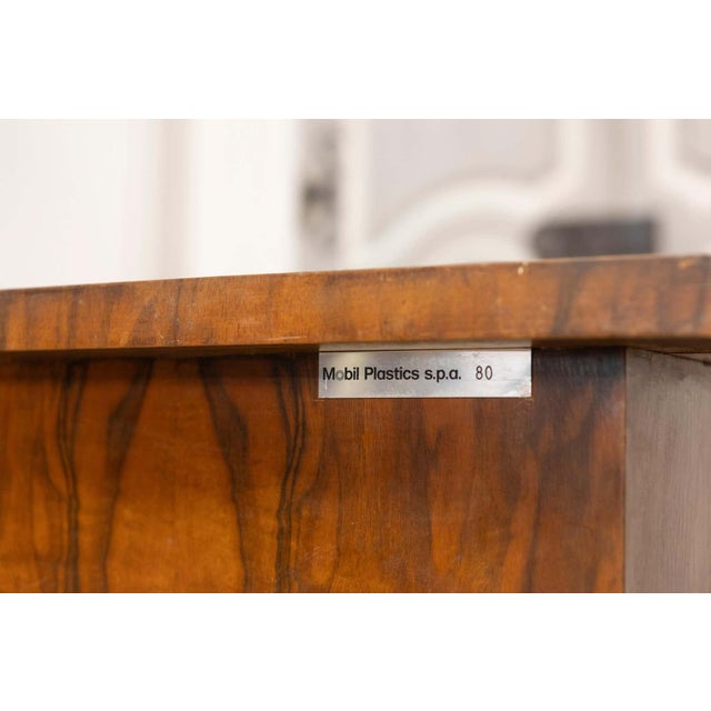 Italian Glass Top Desk, 20th Century For Sale - Image 9 of 17
