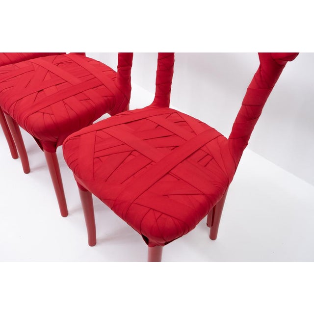 Mummy Chairs by Peter Traag, 2007, Set of 6 For Sale - Image 9 of 17
