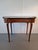 Ladies table.Mahogany veneer, inlays.France.1970s.Size: height 78cm; length 99cm; depth 48cm