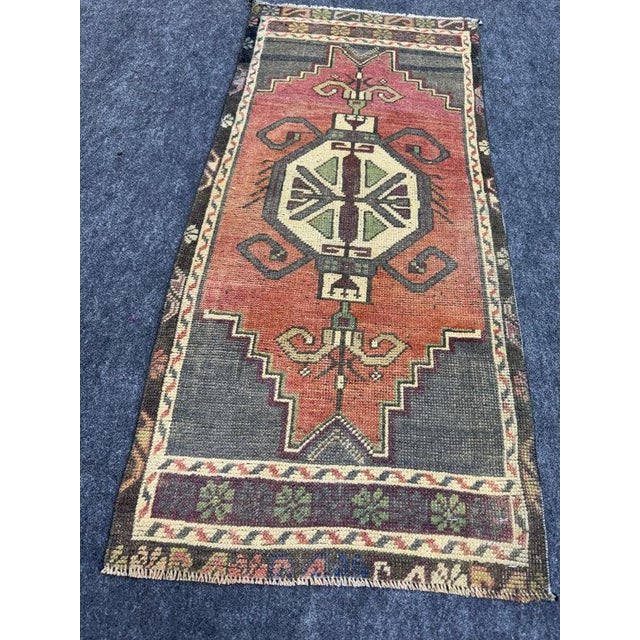 Turkish Yastik Rug 1'8" x 3'8" #23973 Explore a curated collection of hallway runners, wool rugs, and handmade...