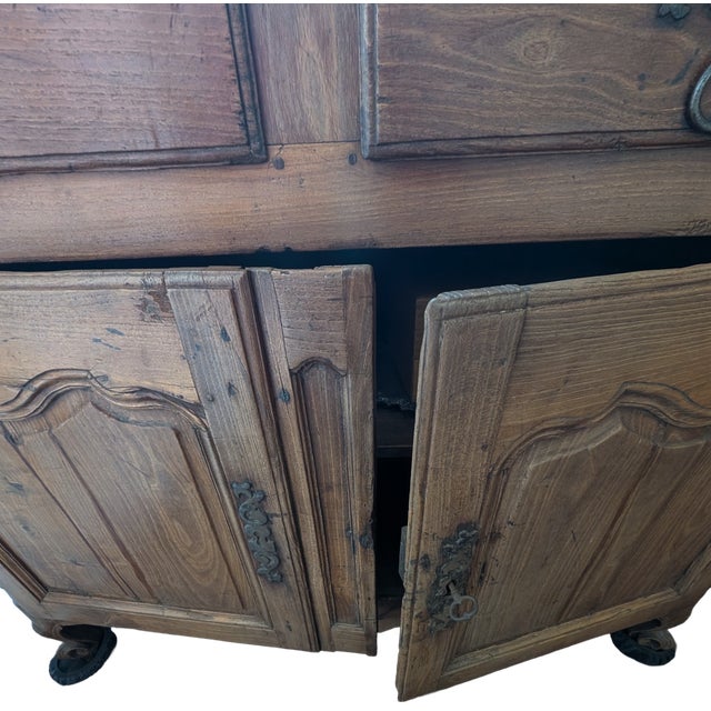 Mid 18th Century 18th Century Antique French Buffet Storage For Sale - Image 5 of 16