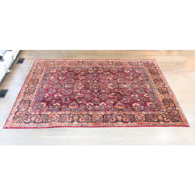 Early 20th Century Persian Sarouk Rug For Sale - Image 15 of 15
