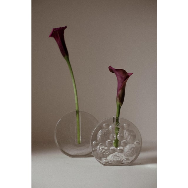 Vintage Solifleur Vases from Walther Glas, 1970s, Set of 2, in Very Good conditions. Designed 1970 to 1979 This piece is...