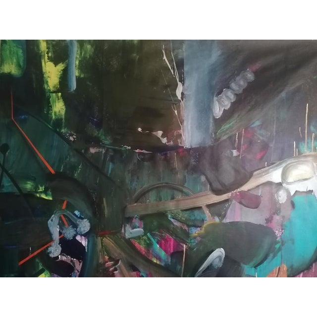 Stefano Mazzolini, Odessa, 2023, Acrylic & Oil on Canvas For Sale - Image 6 of 16