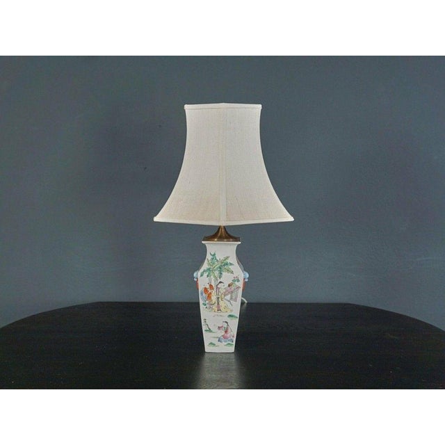 Asian Table Lamps, Set of 2 For Sale - Image 4 of 14
