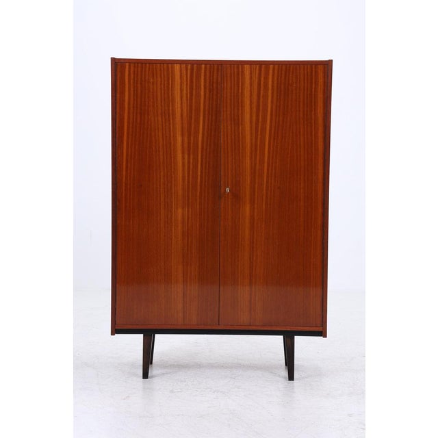 Vintage High-Gloss Cabinet in Wood, 1960s For Sale - Image 16 of 16